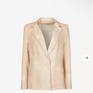 Le Kasha Paris Tima Linen Blazer